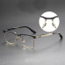 Square Lens Titanium Eyeglasses Frame Adult Retro Vintage Full Rim Eyeswear