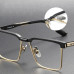 Square Lens Titanium Eyeglasses Frame Adult Retro Vintage Full Rim Eyeswear