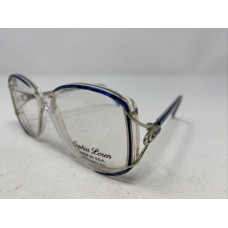 Sophia Loren 110 585 54-16-135 Blue In Line Full Rim Eyeglasses Frame O859