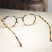 Vintage Round tortoise Eyeglasses men's round yellow tortoise glasses clear lens