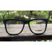 Men’s Full Fim Glasses Frame Matte Black Eyeglasses Square Solid Acetate Eyewear