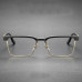 Square Lens Titanium Eyeglasses Frame Adult Retro Vintage Full Rim Eyeswear