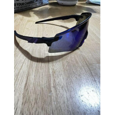 Sports Sunglasses 9471 Black Frame W/ PRIZM Blue Lens