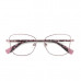 Women Men Anti-Blue Light Glasses Personality Spring Hinge Full Rim Eyeglasses D