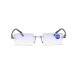 Rimless Frameless myopia Short Distance Glasses -1 to -6 UK Near Sighted Stylish