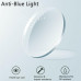 Women Men Anti-Blue Light Glasses Personality Spring Hinge Full Rim Eyeglasses D