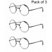 3 Pack Classic Metal Round Reading Glasses Mens Womens Vintage Readers +1.0~+4.0