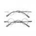 30mm Small Round Reading Glasses 1.0 1.5 2.0 2.5 3.0 3.5 Metal Readers Men Women