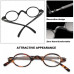 Vintage Small Round Reading Glasses Mens Womens Readers +1.0 2.0 2.5 3.0 3.5