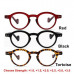 3 PACK Round Reading Glasses Spring Hinges Readers Mens Womens + 1.0~ +4.0 K514