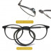 New Magnetic Click Front Connect Reading Eyeglasses Full Rim Glasses Folding