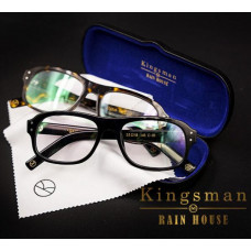 Movie Kingsman The Golden Circle Eggsy Cosplay Eyewear Glasses Eyeglasses