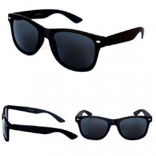 Polarised Retro Sunglasses - Matte Black Frame- Mens / Womens - Free Postage Aus