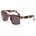 Polarised Retro Sunglasses - Floral Printed Frame - Polarized Lens UV400